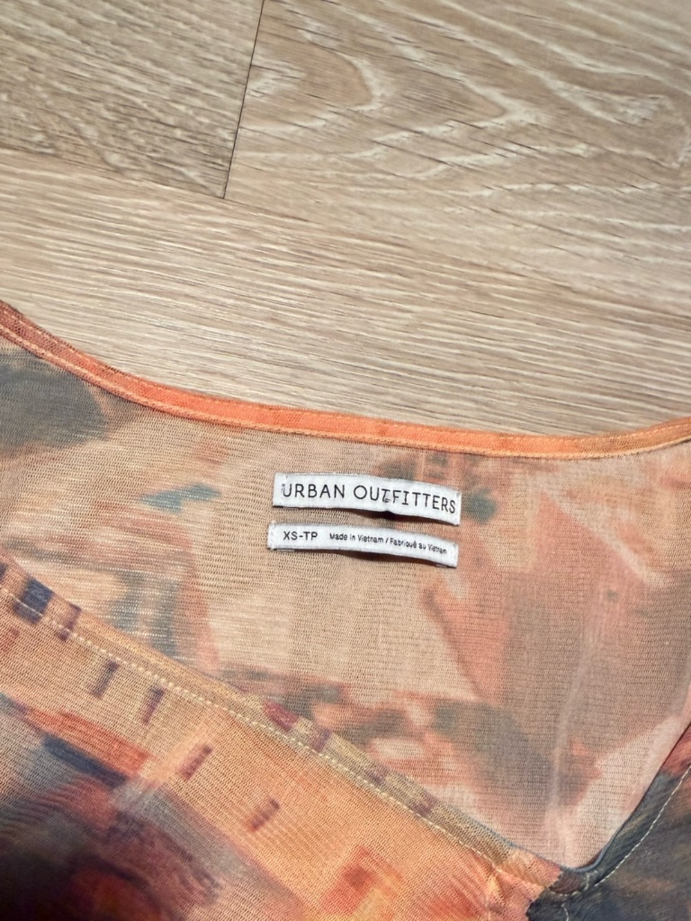 Urban Outfitters Mesh Long Sleeve - Picture 2 of 6